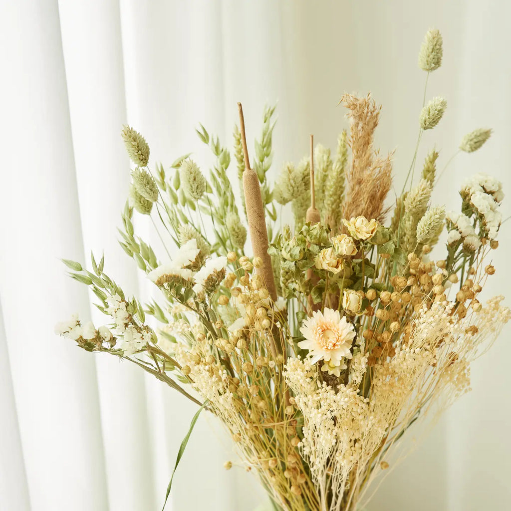 Tørrede blomster - Field Bouquet - Naturlig